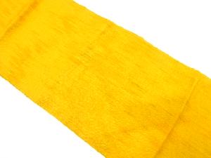 手織り真綿紬　抽象模様織り出し　名古屋帯